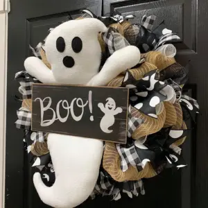 New Product Halloween Ghost Garland Cute Boo