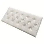 8pcs Thickened 3D Anti Collision Wall Sticker Tatami Bedside Soft Bag Back Cushion Self Adhesive Wall Panels tag1