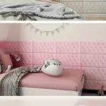8pcs Thickened 3D Anti Collision Wall Sticker Tatami Bedside Soft Bag Back Cushion Self Adhesive Wall Panels tag1