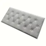 8pcs Thickened 3D Anti Collision Wall Sticker Tatami Bedside Soft Bag Back Cushion Self Adhesive Wall Panels tag1