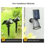 9 Led Zonne Spots Outdoor Ip65 Waterdichte Helderheid Verstelbare Spot Licht Tuin Achtertuin Oprit Patio Decor.jpg 68639db9 e49b 4594 afe8 b77a1c42c704