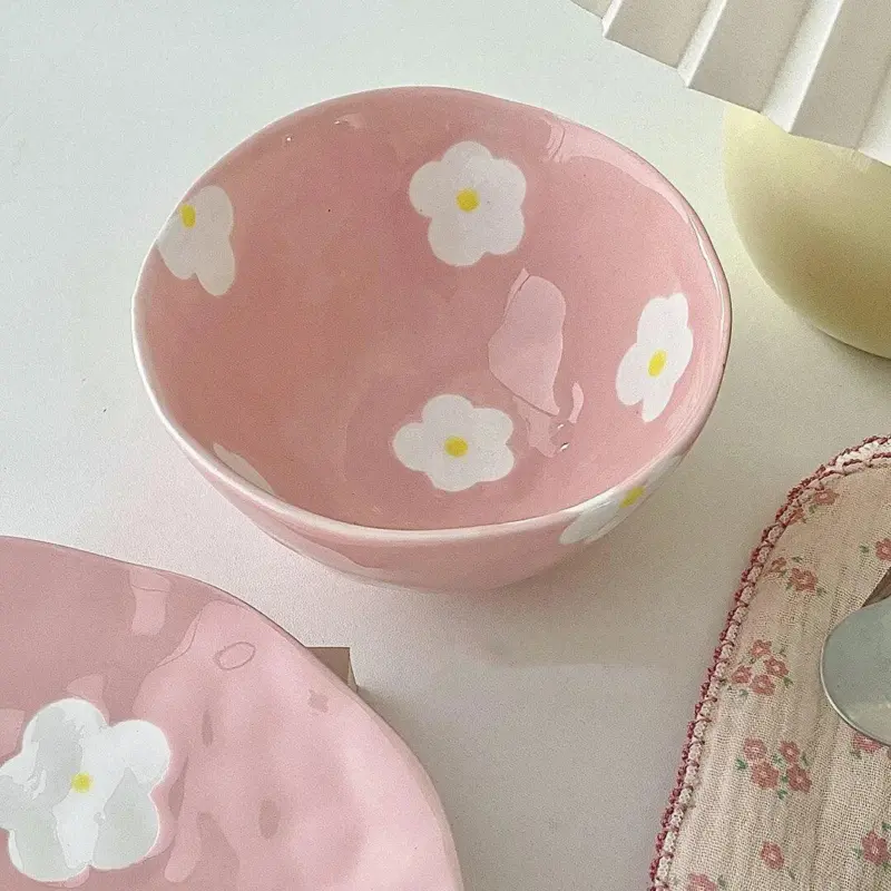 90 s Set Daisy Teacup Set