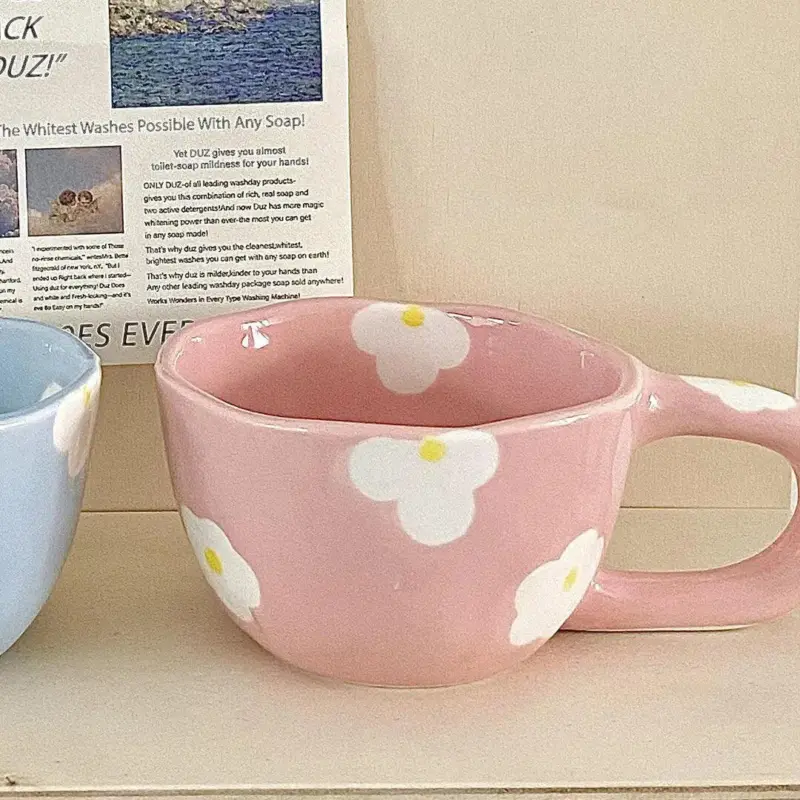 90 s Set Daisy Teacup Set
