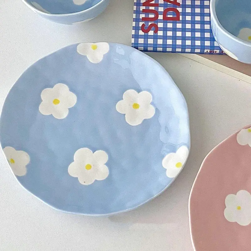 90 s Set Daisy Teacup Set