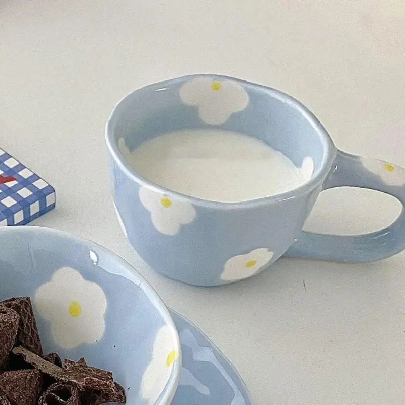 90 s Set Daisy Teacup Set