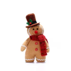 Gingerbread Man and Woman Christmas Doll