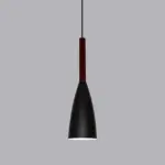 9 1 2 Wide Aluminum Wood Pendant Light tag1