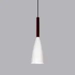 9 1 2 Wide Aluminum Wood Pendant Light tag1