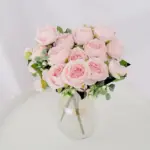 9 Heads Faux Silk Flowers