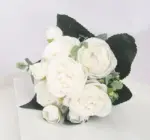 9 Heads Faux Silk Flowers