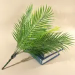 9 Leaves Artificial Cycas Tree Branch