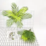9 Leaves Artificial Cycas Tree Branch