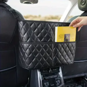 Stay Organized on the Go with Our PU Leather Handbag Holder - Keep Your Belongings Secure and Accessible!