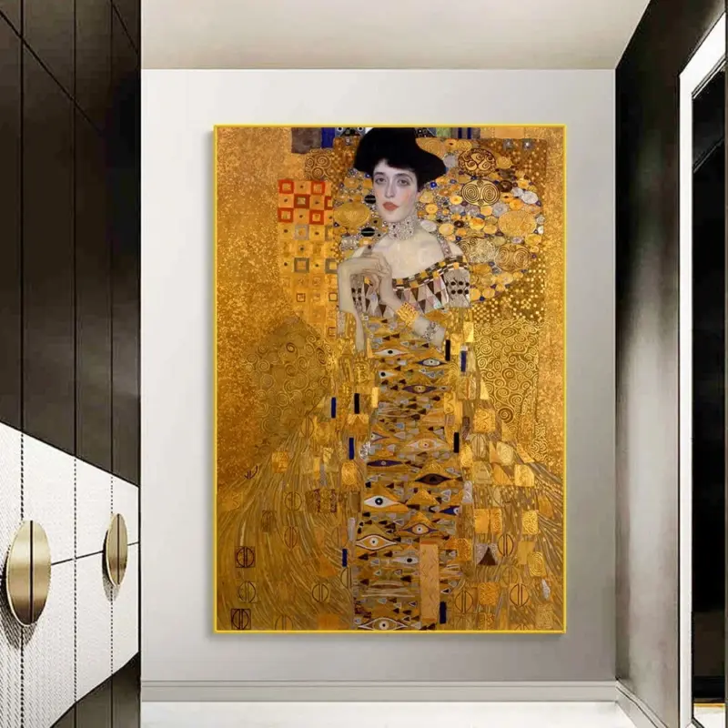 ADELE BLOCH By Gustav Klimt CANVAS PRINT tag1