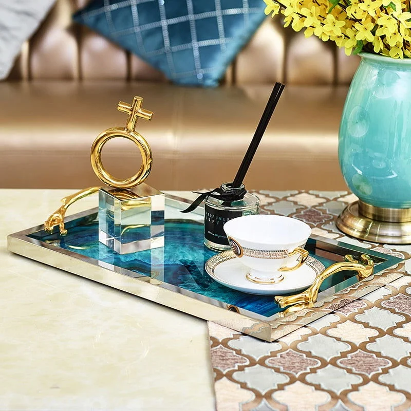 AGATE SERVING TRAY -  - #tag1#