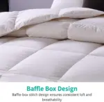 ALL SEASON CASPER GOOSE DOWN DUVET 600TC tag1