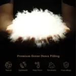 ALL SEASON CASPER GOOSE DOWN DUVET 600TC tag1