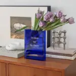 A Book About Flowers Vase