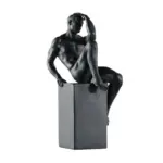A Man Nordic Contracted Figure Modern Art Resin Ornament Sculptures and Statues