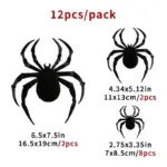 A_Pack_Of_16_Halloween_Bats_3D_Black_Stereo_Bat_Stickers_-_-_tag1_-4125562 A Pack Of 16 Halloween Bats 3D Black Stereo Bat Stickers tag1