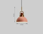 Abbott Modern Scandinavian Pendant Lamps tag1