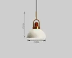 Abbott Modern Scandinavian Pendant Lamps tag1
