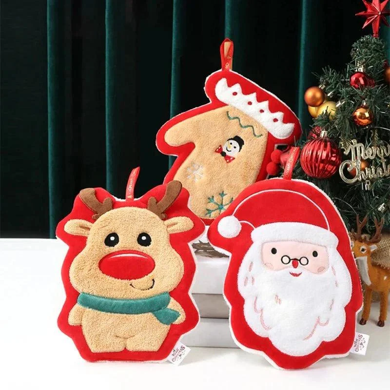Absorbent Novelty Christmas Kitchen Towels -  - #tag1#