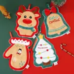 Absorbent Novelty Christmas Kitchen Towels tag1