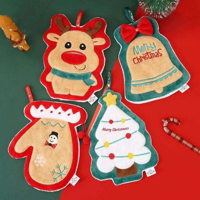 Absorbent Novelty Christmas Kitchen Towels -  - #tag1#