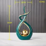 Abstract Sculpture Ceramic Statue Nodic Home Decoration Accessories Luxury Living Room Decoration Art Figurines for Interior.jpg 640x640 28f09aaf a9ec 4c44 b5e7 5cf7899e114b