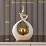 Abstract Sculpture Ceramic Statue Nodic Home Decoration Accessories Luxury Living Room Decoration Art Figurines for Interior.jpg 640x640 30674e8d 7083 419d bb02 4c7087dee16c