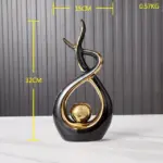 Abstract Sculpture Ceramic Statue Nodic Home Decoration Accessories Luxury Living Room Decoration Art Figurines for Interior.jpg 640x640 cdd2a71a 24f4 4b62 9235 013a9760c40c