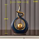 Abstract Sculpture Ceramic Statue Nodic Home Decoration Accessories Luxury Living Room Decoration Art Figurines for Interior.jpg 640x640 d1dba0cb 4178 43ae bf42 a3567bf5fe45