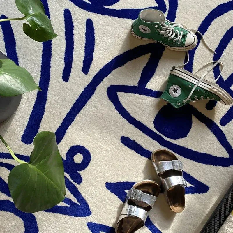 Abstract Art Pattern Living Room Carpet -  - #tag1#