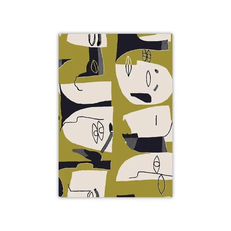 Abstract Art Pattern Living Room Carpet -  - #tag1#