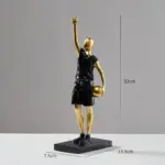Abstract Basketball Player tag1
