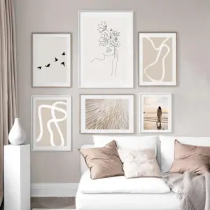Abstract Beige Mood