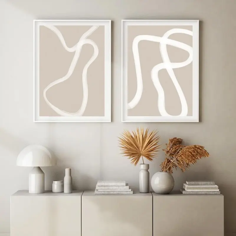 Abstract Beige Mood tag1