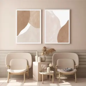 Abstract  Beige Terracotta