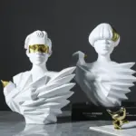 Abstract Bird Punk Lovers tag1
