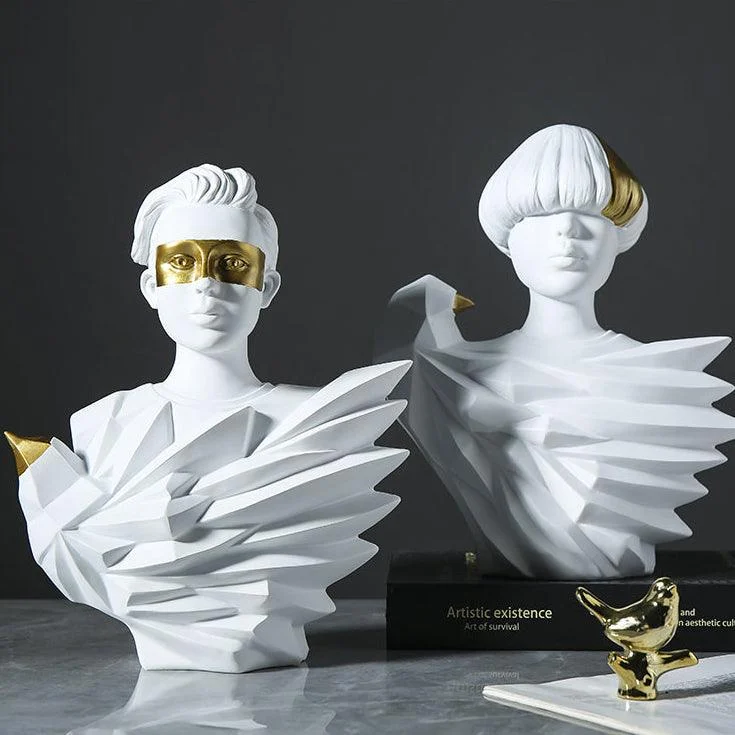 Abstract Bird Punk Lovers -  - #tag1#