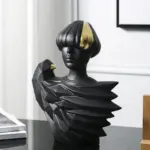 Abstract Bird Punk Lovers tag1