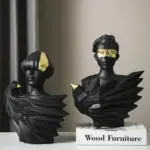 Abstract Bird Punk Lovers tag1