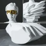 Abstract Bird Punk Lovers tag1