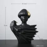 Abstract Bird Punk Lovers tag1