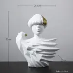 Abstract Bird Punk Lovers tag1