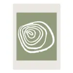 Abstract Black Line Canvas Art Poster tag1