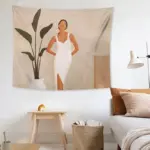 Abstract_Bohemian_Girl_Graphic_Tapestry_-_-_tag1_-4125849 Abstract Bohemian Girl Graphic Tapestry tag1