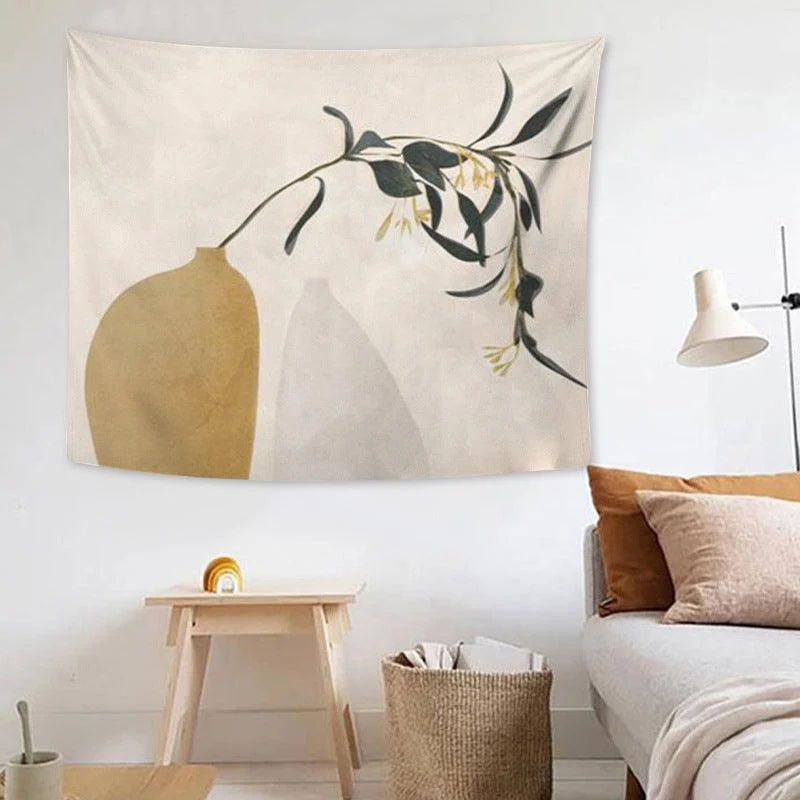 Abstract Bohemian Girl Graphic Tapestry -  - #tag1#