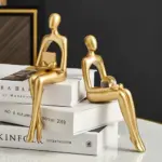 Abstract Bookshelf Decor Figurines tag1